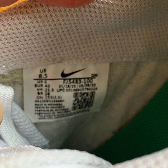 Nike Court Legacy Lift White and Green Women’s - Picture 6 of 6